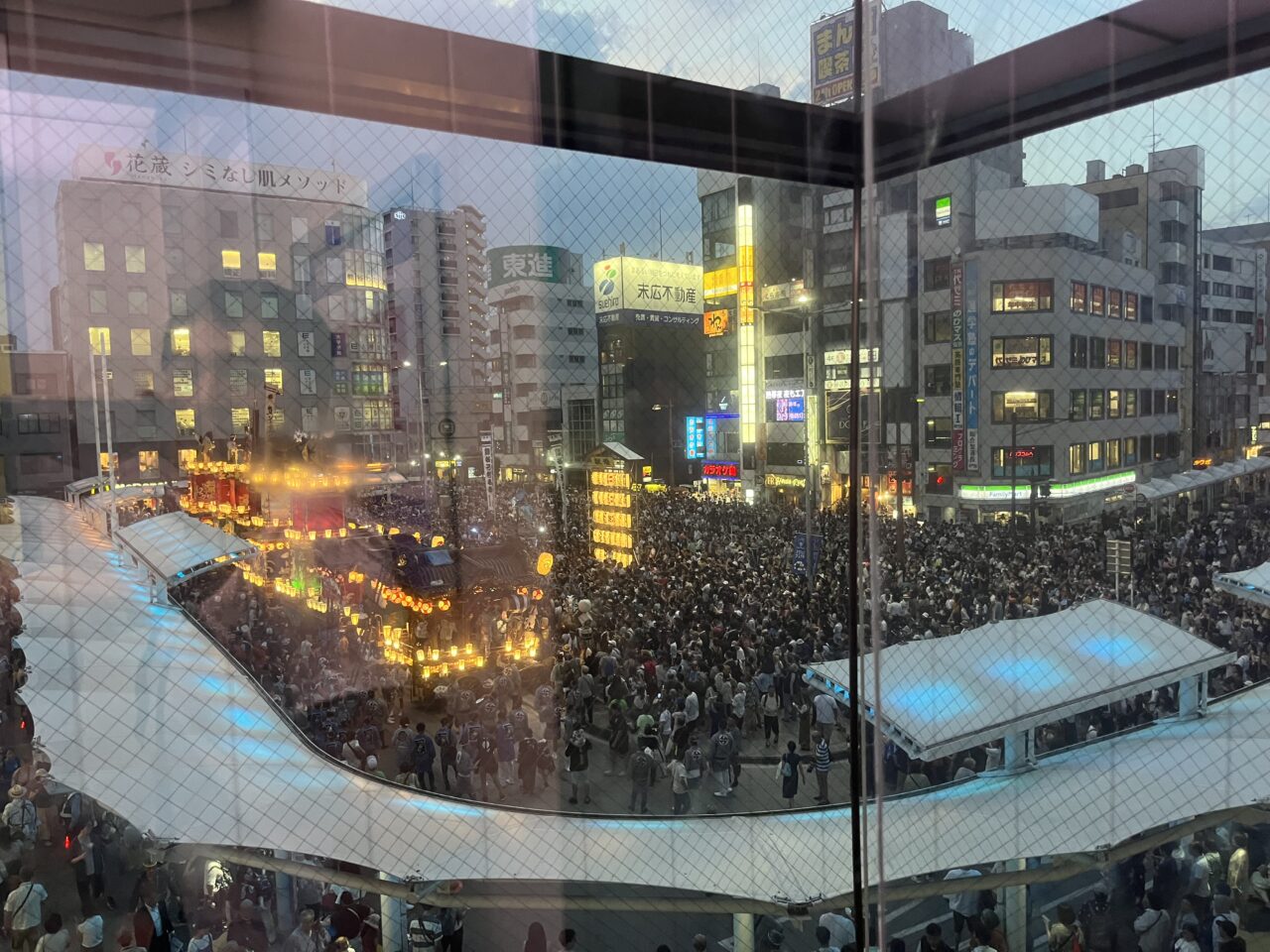 熊谷市うちわ祭り