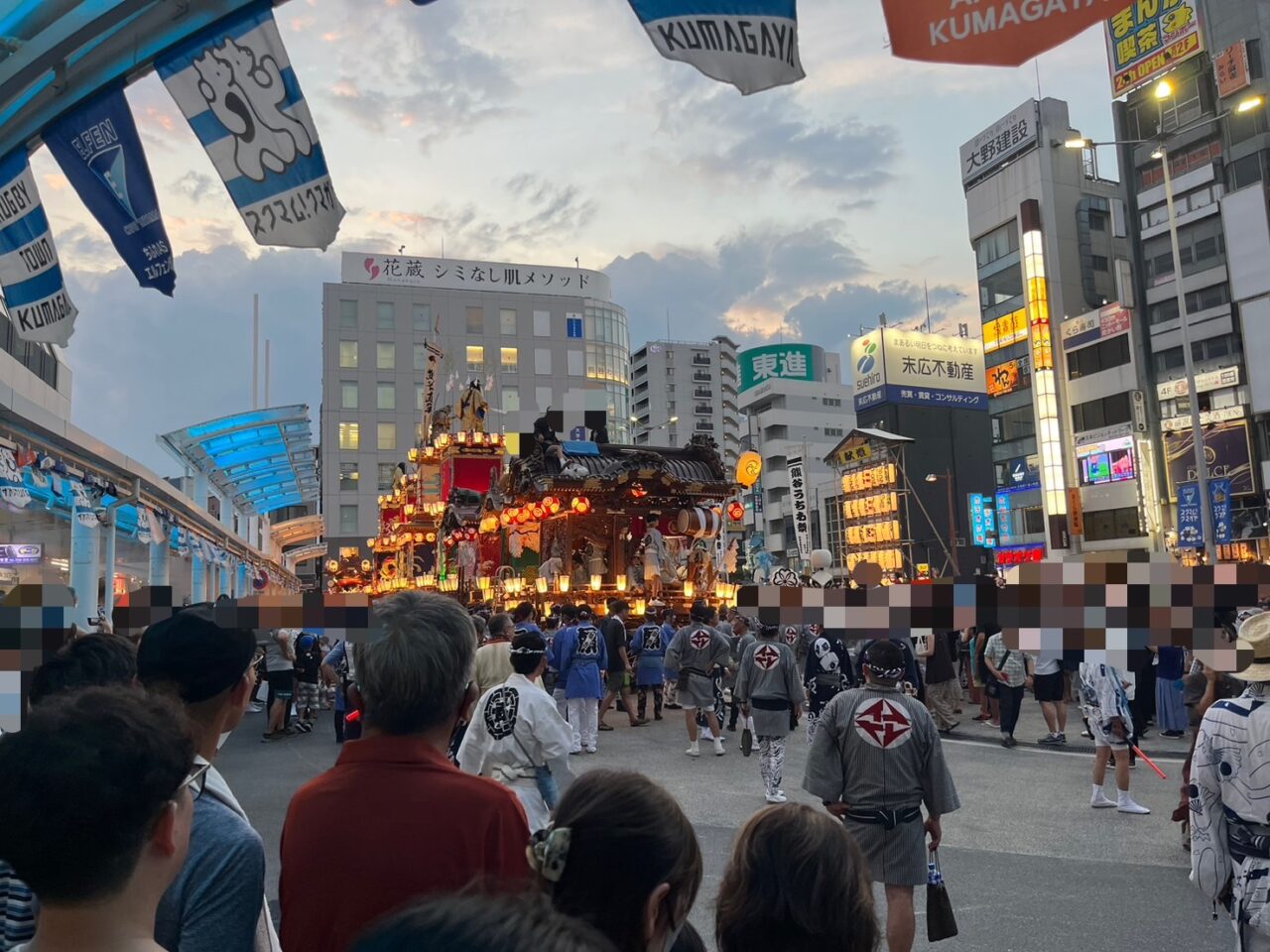 熊谷市うちわ祭り